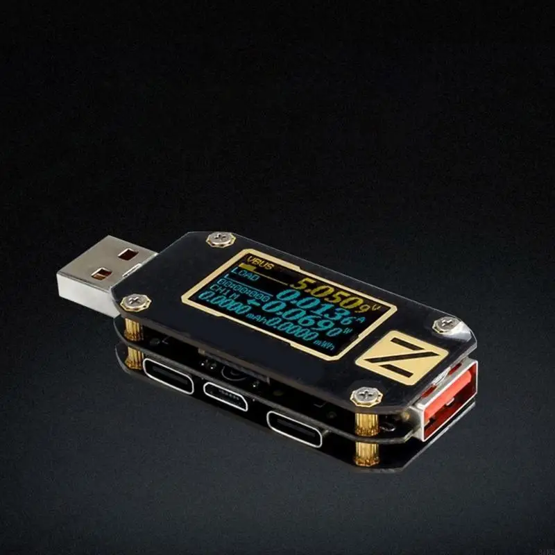 31KB Versatile USB PD Testing Device with Accurate Display Efficient USB Meter Simple Operation for Electronic Engineers