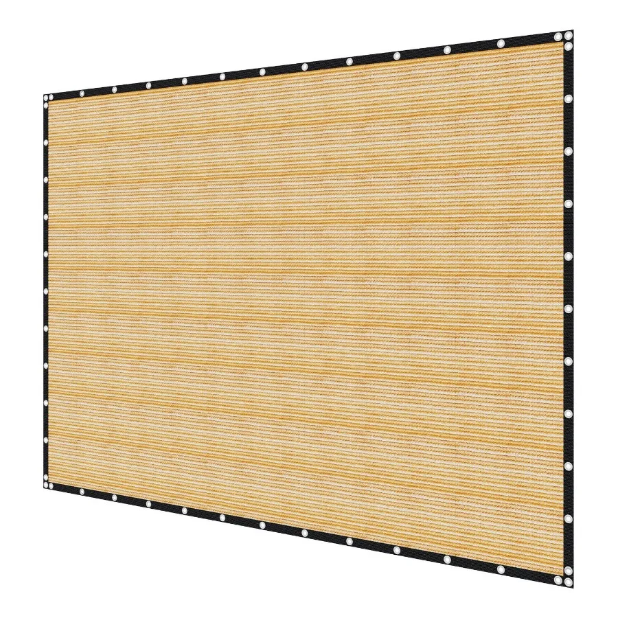 

90 тканей для солнцезащитного козырька 12 x 20 футов, крышка для беседки с втулками из нержавеющей стали, солнцезащитные козырьки, навес, экран конфиденциальности с 160 GSM