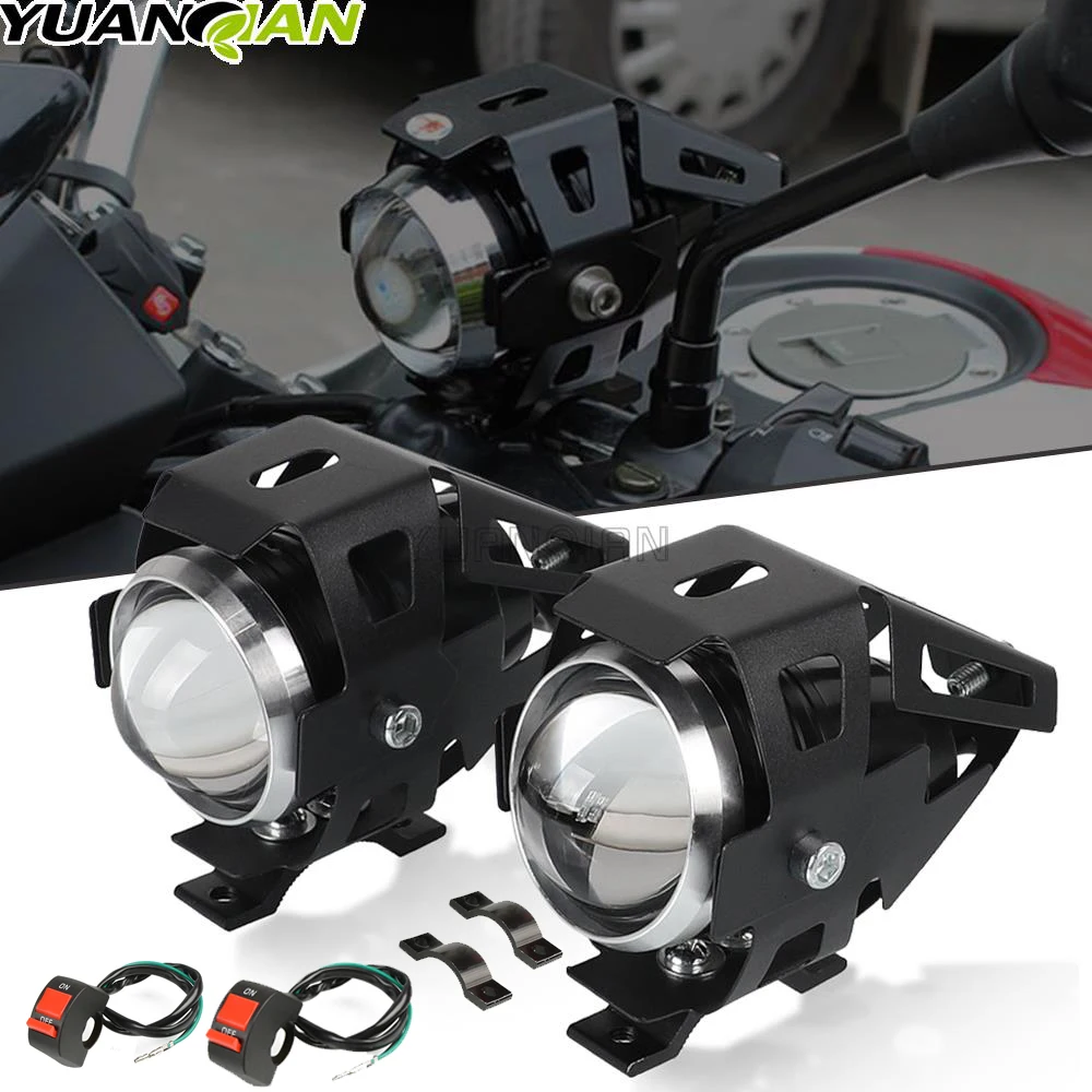 FOR BMW R 1200 GS R1200GS 2005 2006 2007 2008 2009 2010 2011 2012 Motorcycle Headlight U5 LED Spotlights Moto Auxiliary Lighting