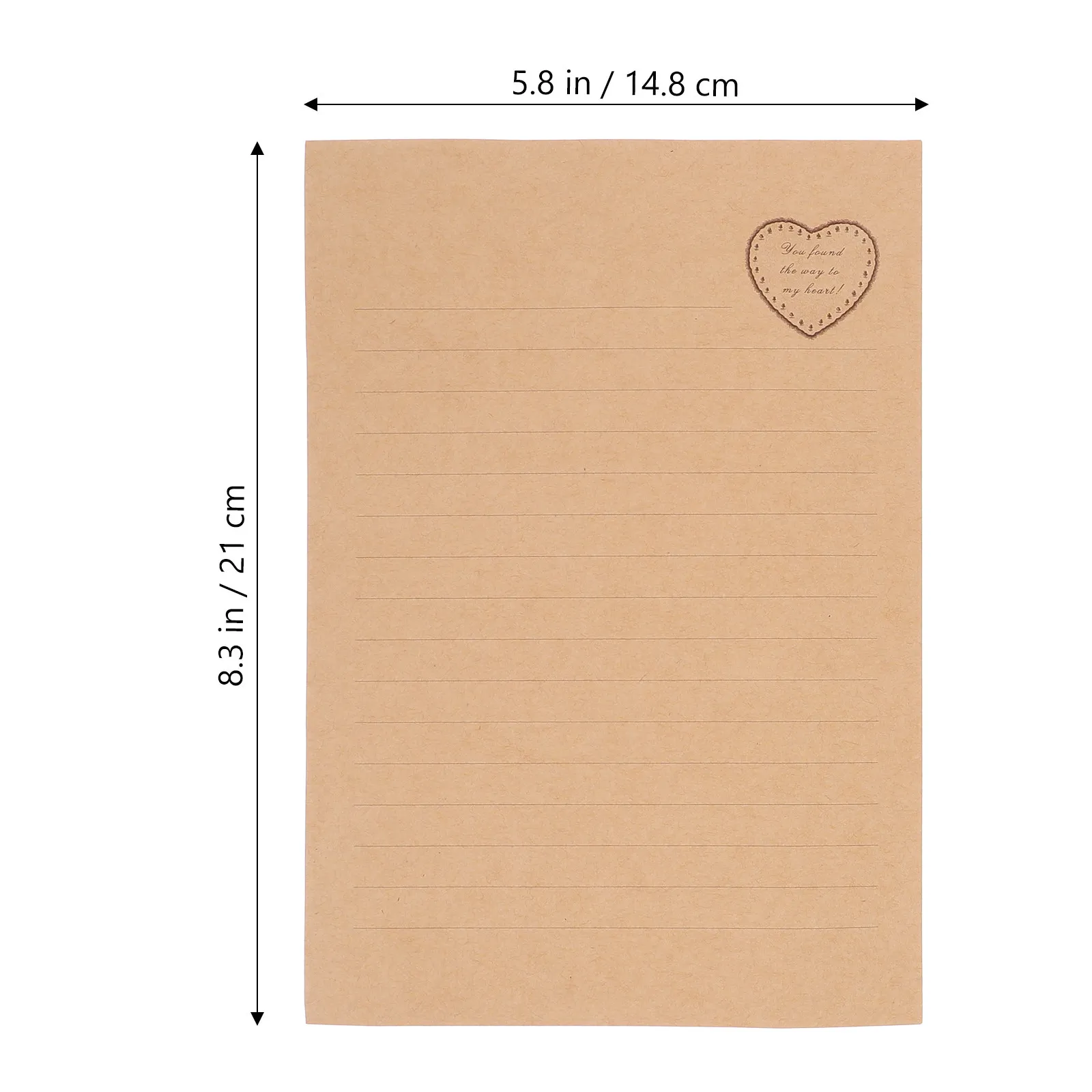 2Sets Letter Paper Envelope Set Vintage Style Portable Retro Writing Paper Kit Ideal for Invitations Greetings Calligraphy