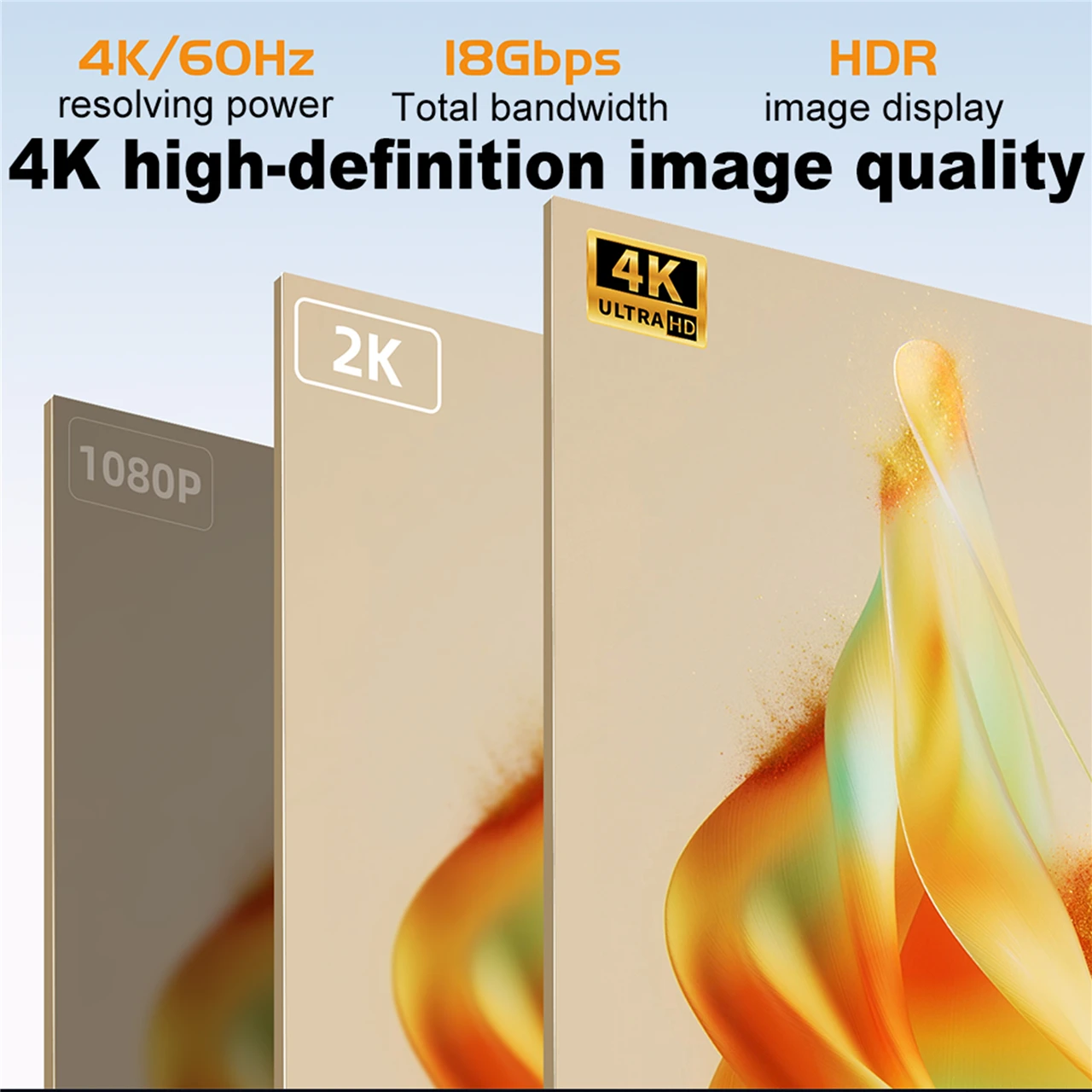 HDTV USB Type C to UHDMI-compatible Magnetic Adapter USB-C To HDTV2 Converter 4K@60Hz For Type C computer Split screen expansion