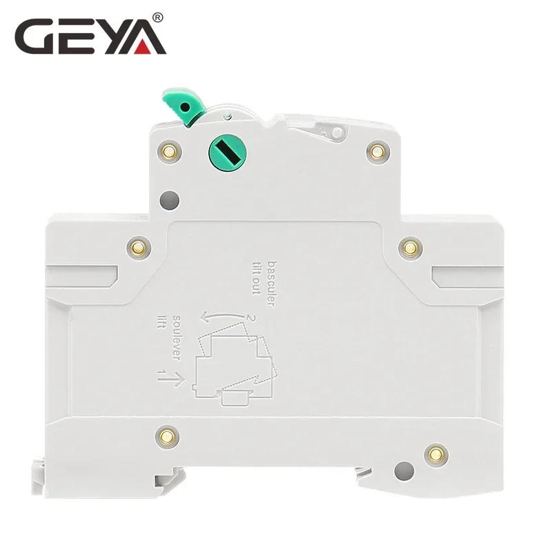 قاطع دائرة عازل السكك الحديدية GEYA Din - 230 فولت/400 فولت، المفتاح الرئيسي، الخيارات الحالية: 63A/100A/125A