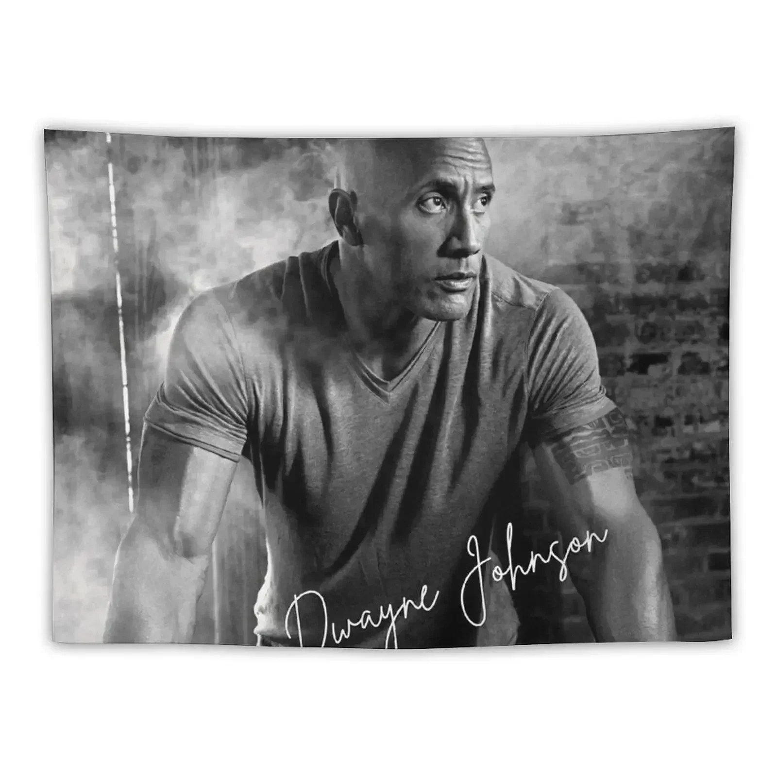 

Dwayne Johnson Tapestry Home Decorations Aesthetic Wall Hangings Decoration Tapestry