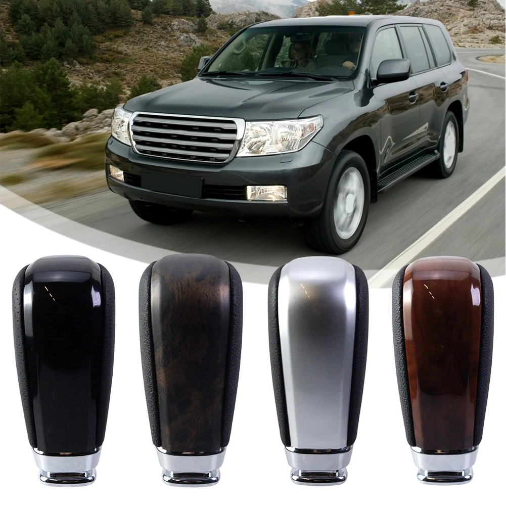 

Shift Knob Designed for For TOYOTA For LAND For CRUISER 200 (2008 2017) Crafted from PU Leather Enhances Interior Style