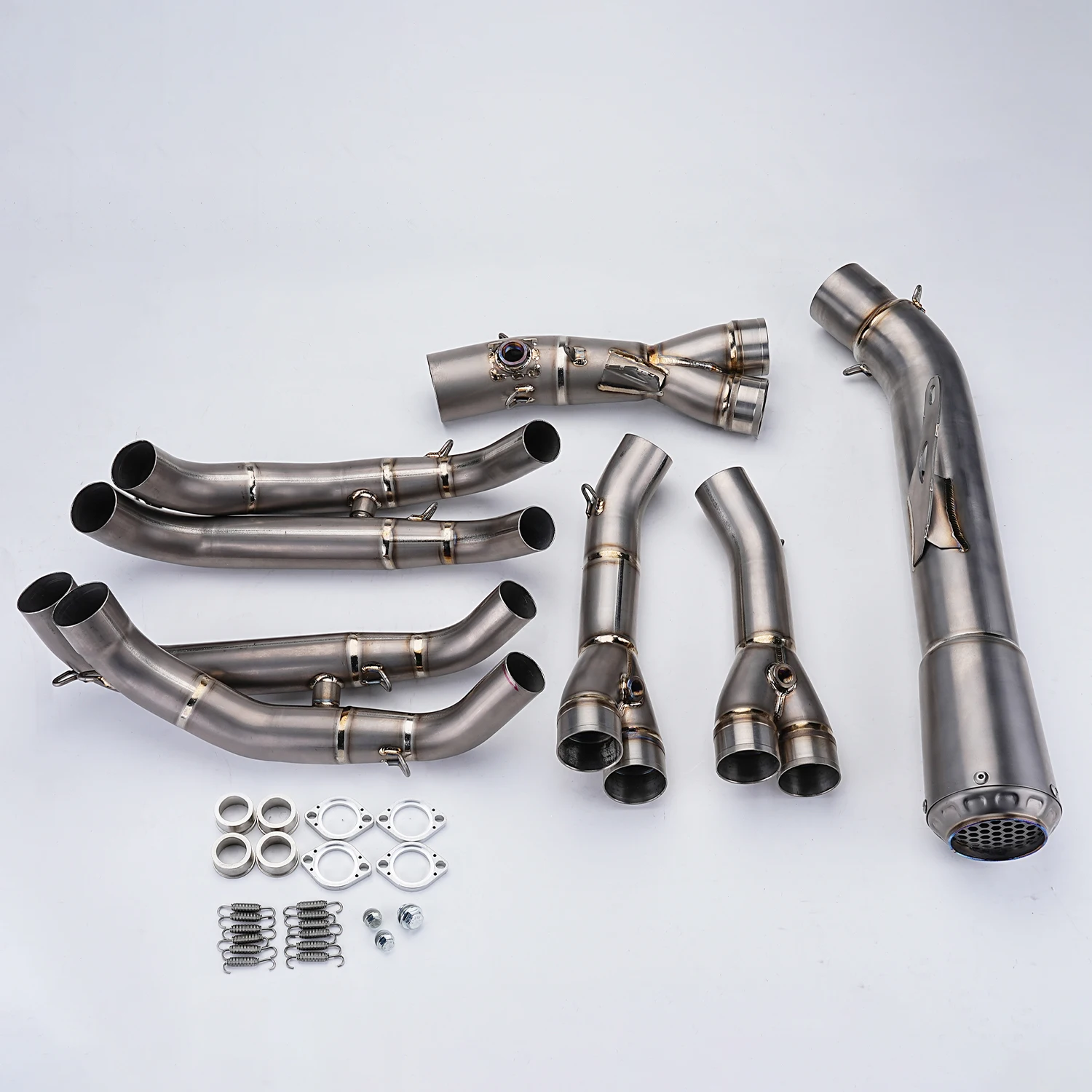 

For YMH YZF-R6 R6 motorcycle exhaust system modification Ti.alloy full section with muffler for YZF-R6 R6 2006-2024