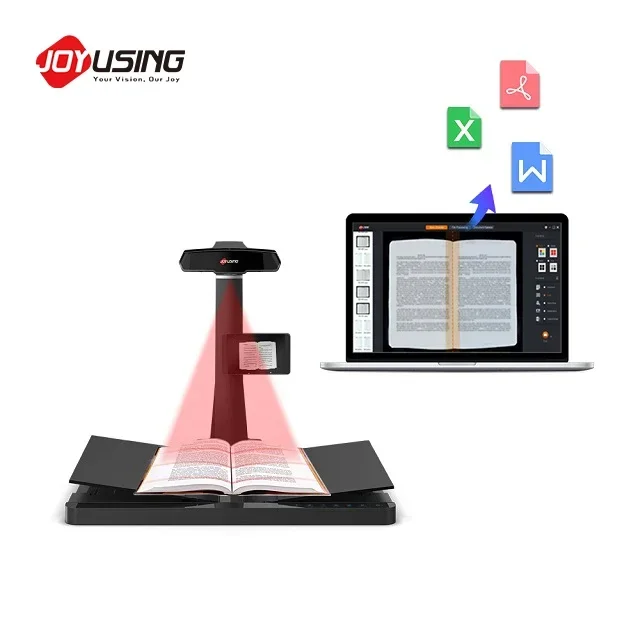 Office Equipment 22MP Camera A3 OCR Document V180 Book Scanner