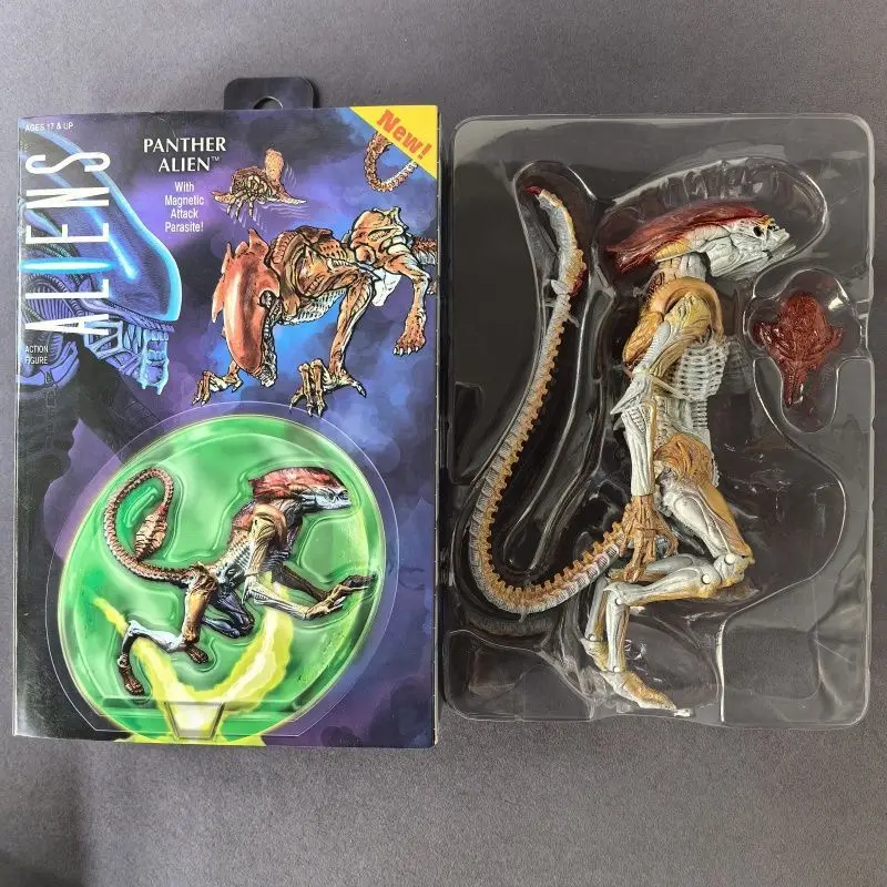 Neca Alien: Romulus Night Cougar Alien Panther Alien Movie Aliens With Magnetic Attack Parasite Action Figure customized toys