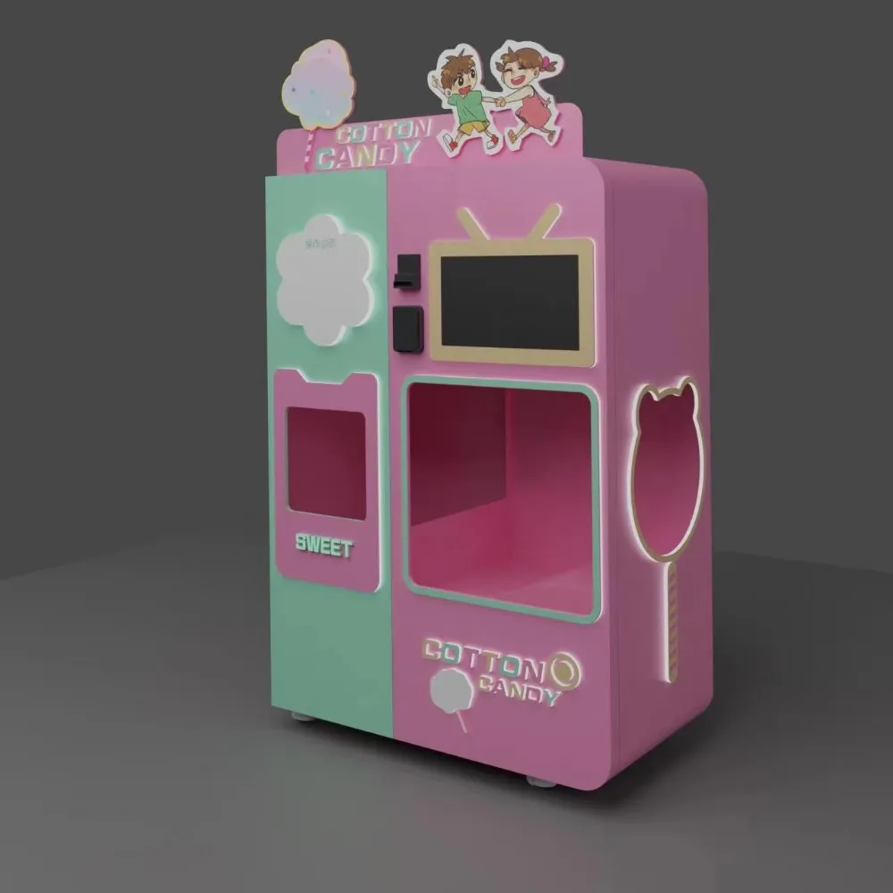 New Candy Vending Machine with 36 Flower Types and 4 Flavors SDK Function