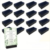 Wooden Card Holders, 20pcs Set - Black Hornbeam Photo Cards for Weddings, Banquets, and Parties, Photo Frames, Postcard Holders