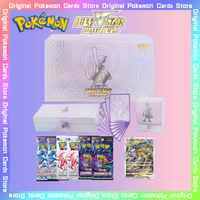 100%Original Pokemon Mewtwo VSTAR Trading Battle Set Gift Box Game PTCG Simplified Chinese Collectible Cards Toy Birthday Gifts