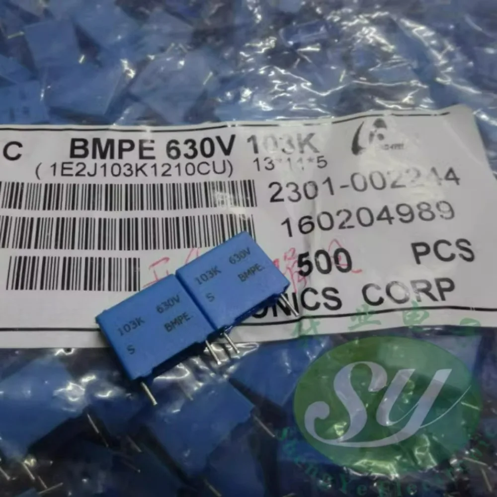 

20pcs/lot 0.01uf/630v 10nf 103 103K Brand New 10mm Film Capacitor