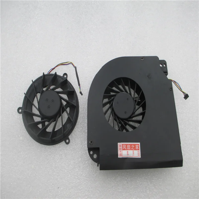 

CPU and GPU Cooling Fan for DELL Precision M6600 07JMFV DFS521305MH0T FA68 DFS601605LB0T 0Y4XY2 ZB0508PHV1-6A ZC056012VH-6A