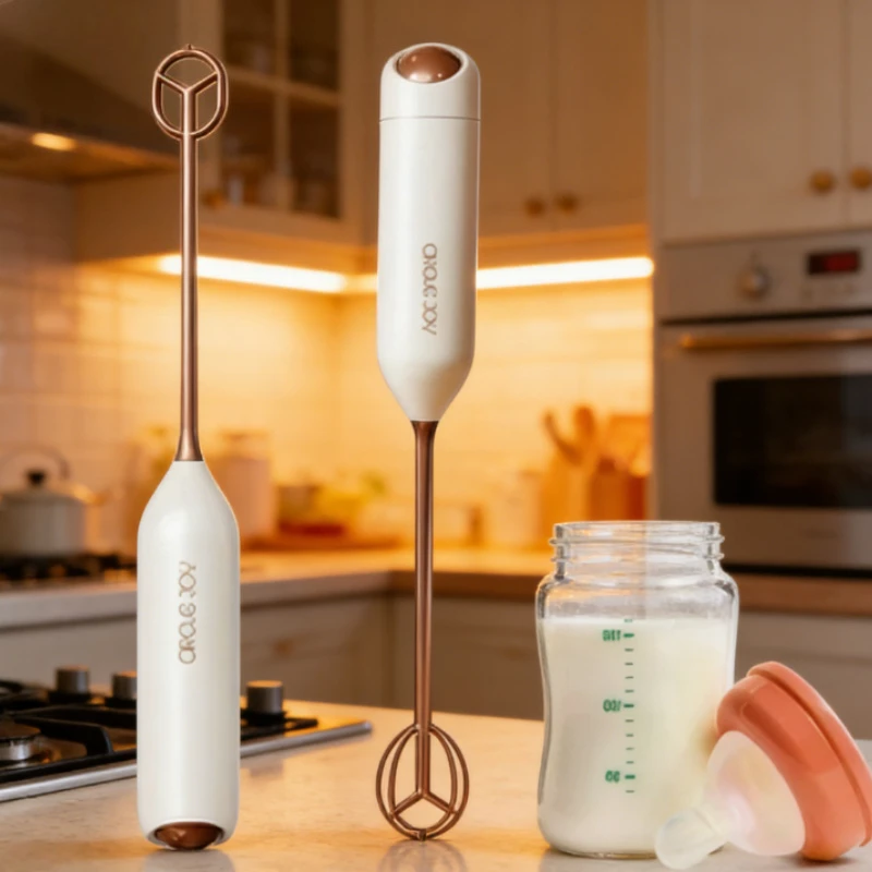 

Circle Joy Portable Mini Electric Milk Frother Foam Maker Handheld Home Kitchen Electric Coffee Mixer Multifunctional Food Mixer