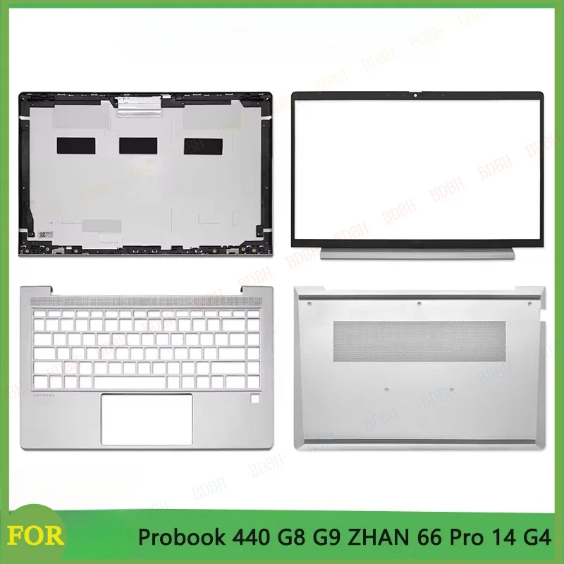 New For Probook 440 G8 G9 445R G8 ZHAN 66 Pro 14 G4 Laptop Shell LCD Screen Top Case/Back Cover/Front Bezel/Bottom Case Replace