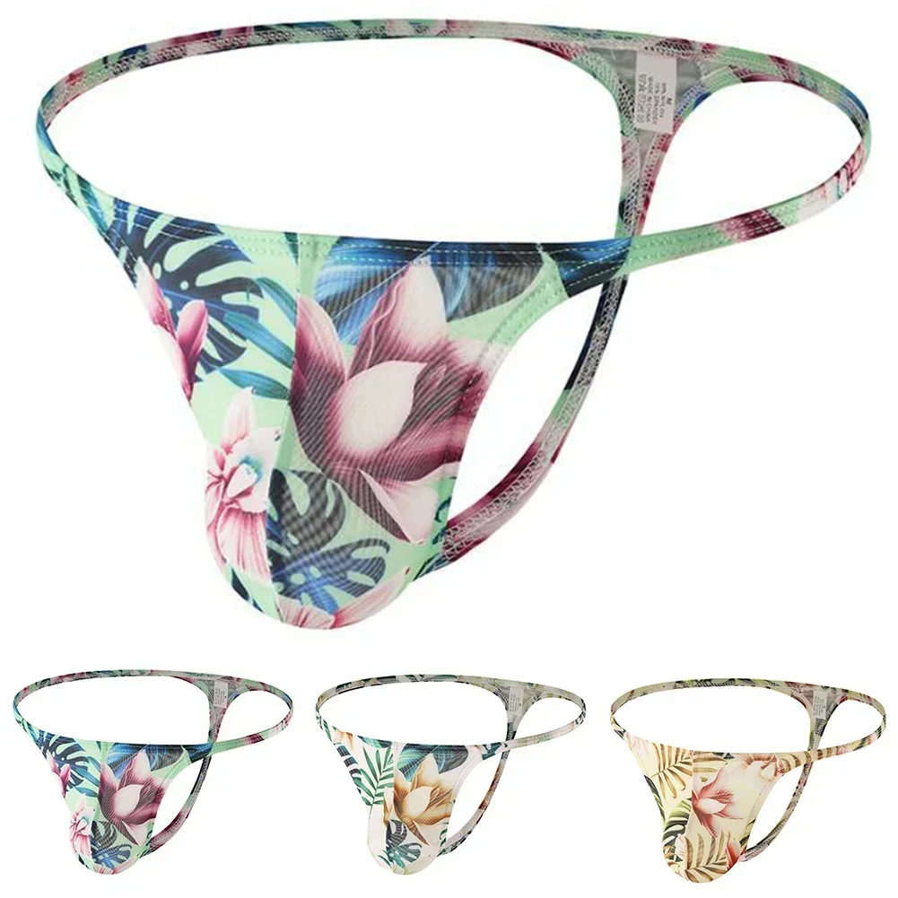 

Hotel White Mens Underwear Mens Printed Lingerie Set Jockstrap Breathable Underwear Sleepwear All Seasons Wear