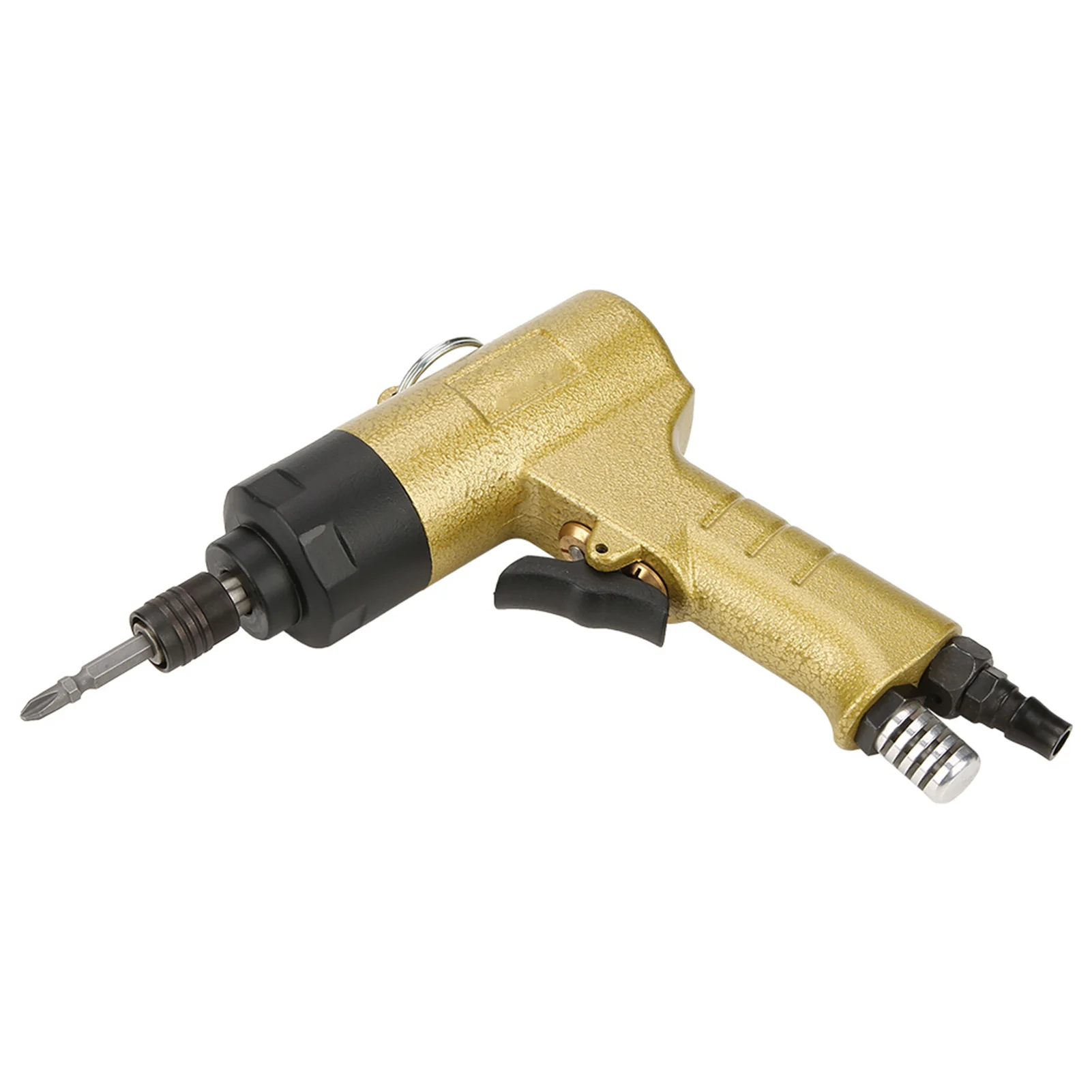 KP-810PN 1/4" Pneumatic Air Screwdriver Reversible Type Industrial Screw Driver Tool 5000RPM Comfortable Anti-Slip Handle