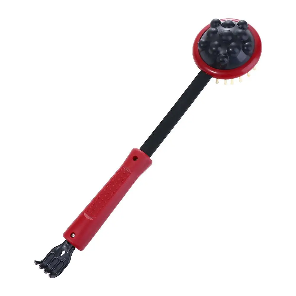

3 in 1 Gift for Parents Fatigue Scratcher Cervical Relax Massage Hammer Massage Stick Body Knock Massager Health Care Tool