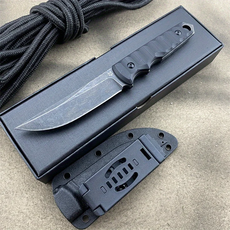

Outdoor Multifunctional EDC Portable High Quality Durable High Hardness Utility Camping Hunting Survival Straight Knife for Men