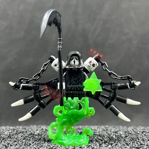 Halloween Horror Movie Skeleton Hero Construction Blocks, Modellsteine, Mini -Actionfiguren, für Kinder vorhanden, neu 6 Hauptverkauf Lego Carnival - №6