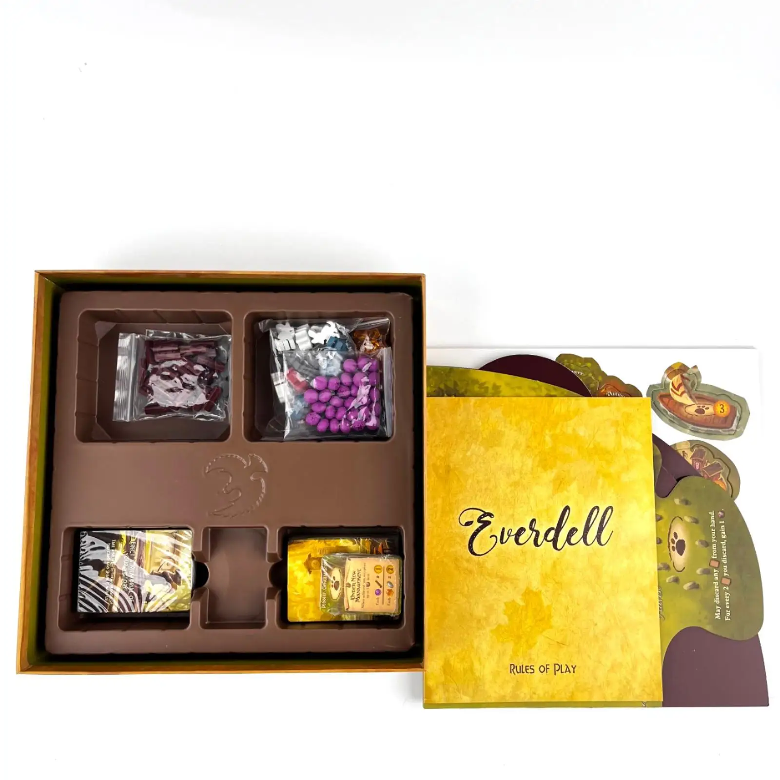 Jeu familial Night Pick: jeu de société de stratégie Everdell, construction de la ville de la forêt et carte pour multijoueur amusant aux rassemblements d'amis