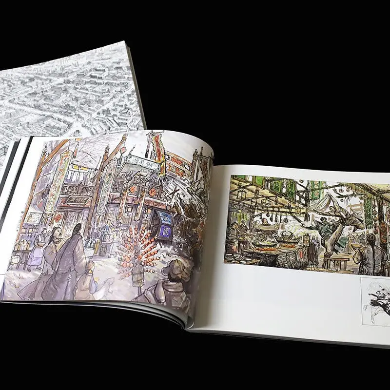 Zhao Shouyi Art Collection Album Book Film Art Portfolio Include Battle of Changping, The Banquet, Creation of The Gods and More - Image 5