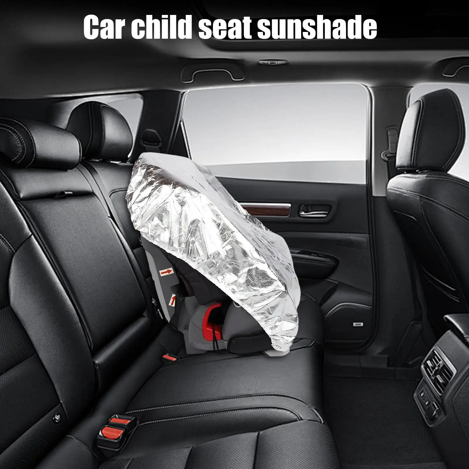 غطاء مقعد السيارة للحرارة مقعد السيارة حامي الحرارة طوي الأشعة فوق البنفسجية واقية الحرس لسيارات الدفع الرباعي RV شاحنة عربة طفل التبريد الصيف