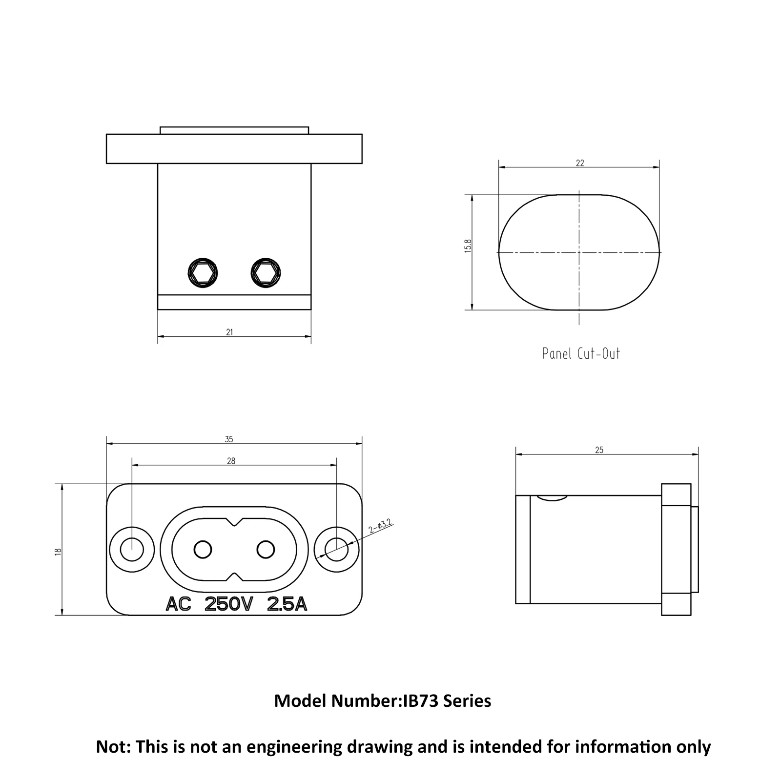 24k مطلية بالذهب التوصيل IEC C8 التيار المتناوب مقبس الطاقة Monosaudio IB73G دبابيس النحاس النقي التيار المتناوب 250 فولت 2.5A المقبس التيار المتناوب مخرج طاقة موصل