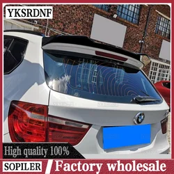 For BMW F25 X3 2011 2012 2013 2014 2015 2016 2017 Spoiler High Quality ABS Plastic Rear Trunk Lip Spoiler Wing Car Styling