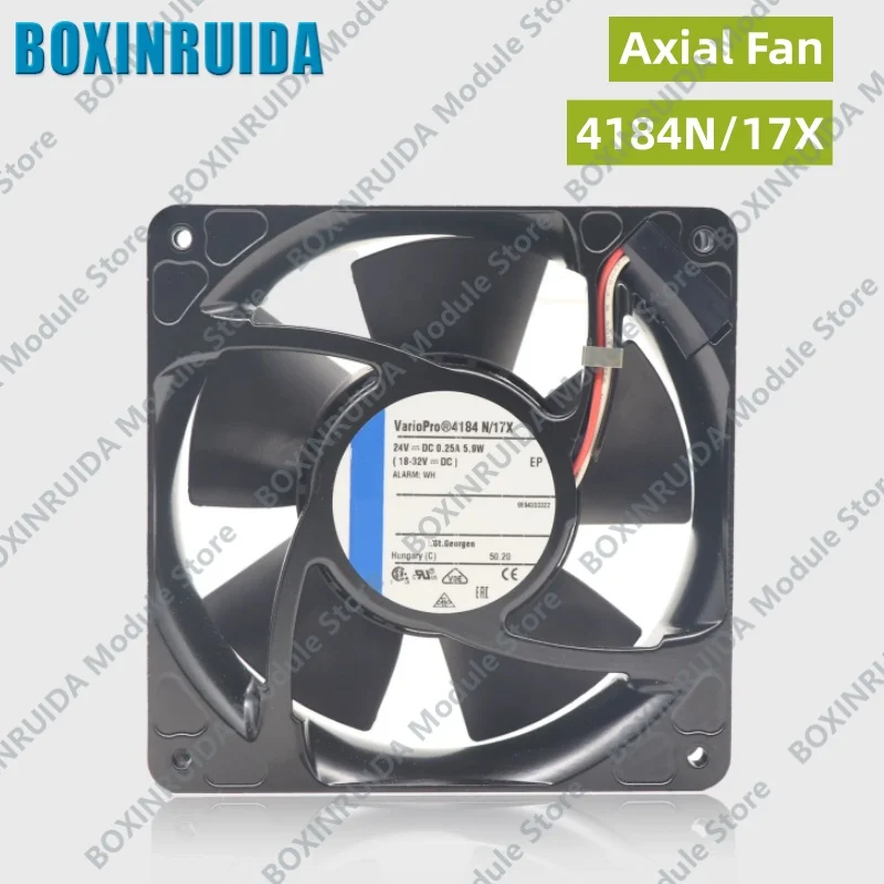 新品オリジナル-4184n-17x-コンパクト軸流冷却ファン-119-38mm-24v