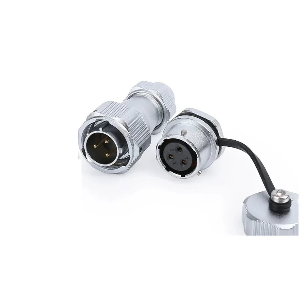 WEIPU WY16 TE+ZM Waterproof Power Aviation Connector 2 3 4 5 7 9 10Pin Female Plug Male Socket M16 Rear Nut Seat Charge Signal