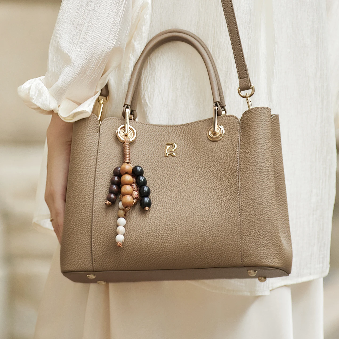 2026 Hot ZOOLER Brand Women Genuine Leather Handbags Bags Pearls Cow Purses Top Ladies Cow Skin Bag Handbag New Style #AL929
