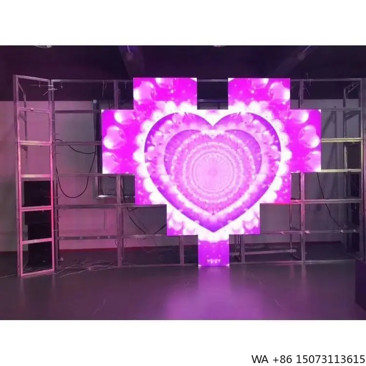 360 °   곡면 LED 디스플레이 - 비디오 월용 고화질 유연한 소프트 스크린