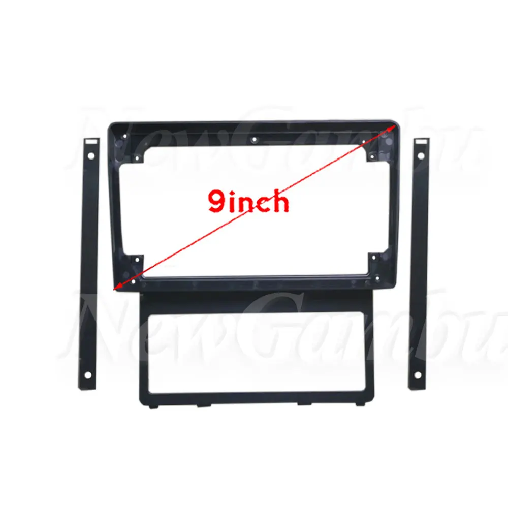 9 inch For JAC JUNLING QINGTIANZHU DEWOSI 2022 Fascia Frame No Cable Dash Trim Kits Facia Panel  Radio Player