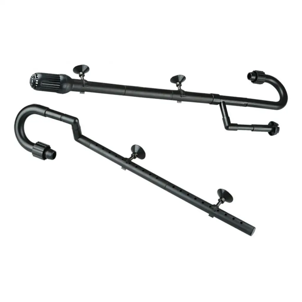 Tubos entrada/salida para acuario – Set plástico filtro canister - imagen 2