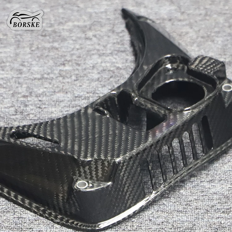 سكوتر جزء دراجة نارية الملحقات ألياف الكربون غطاء خزان الوقود ل GTS GTV 300CC