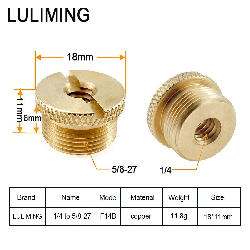 Microphone Bracket 5/8-27 to 1/4 3/8 Conversion Screw 5/8-27 Inch Screw Microphone Bracket Adapter Photography Accessories