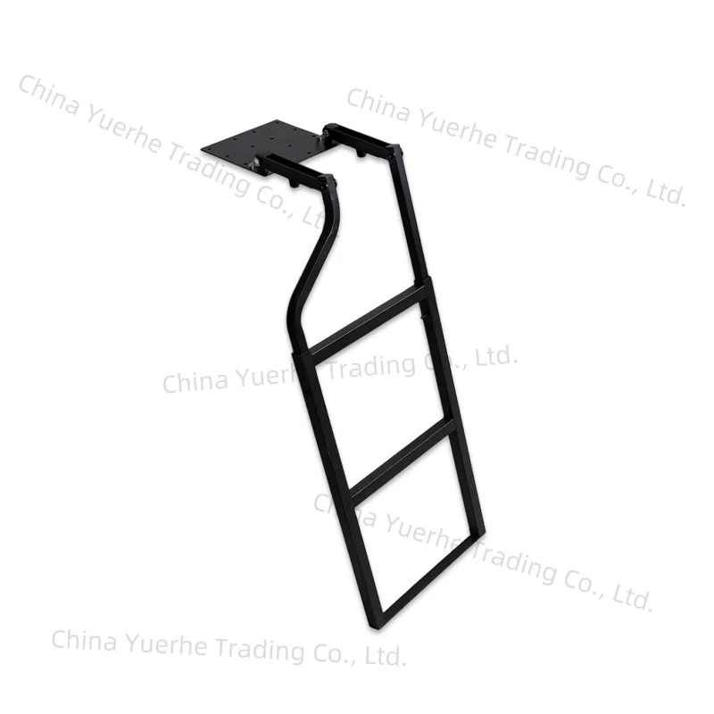 

Pickup modified tailgate foldable ladder, universal adjustment can lift and shrink tailgate ladder