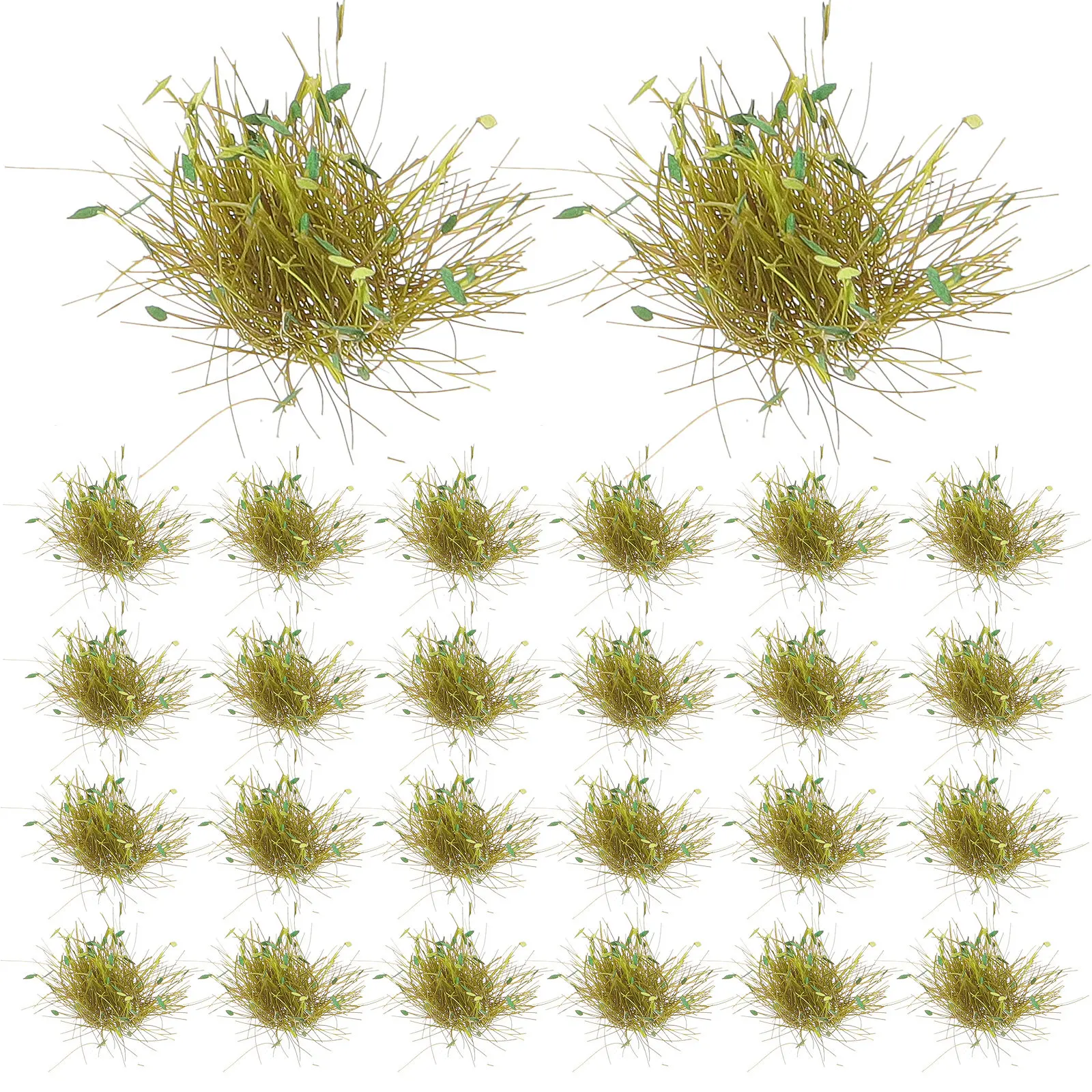 

Box Grass Tuft DIY Railroad Scenery Lightweight Resin Small Gaming Landscape Supplies for Sand Table Micro Landscape Miniature