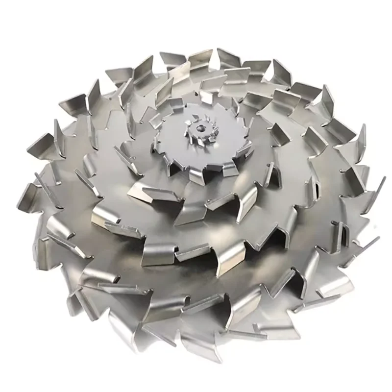 Dispersion disc 304 stainless steel stirring rod high-speed dispersion paddle impeller laboratory paint coating stirring disc