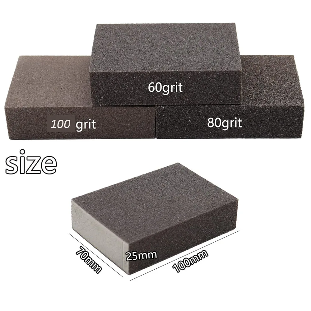 5 Inch 8 Holes Wet and Dry Sandpapers 58 Pcs Hook and Loop 800-10000 Grits with Sandpaper Block for Polishing Automotive Metal