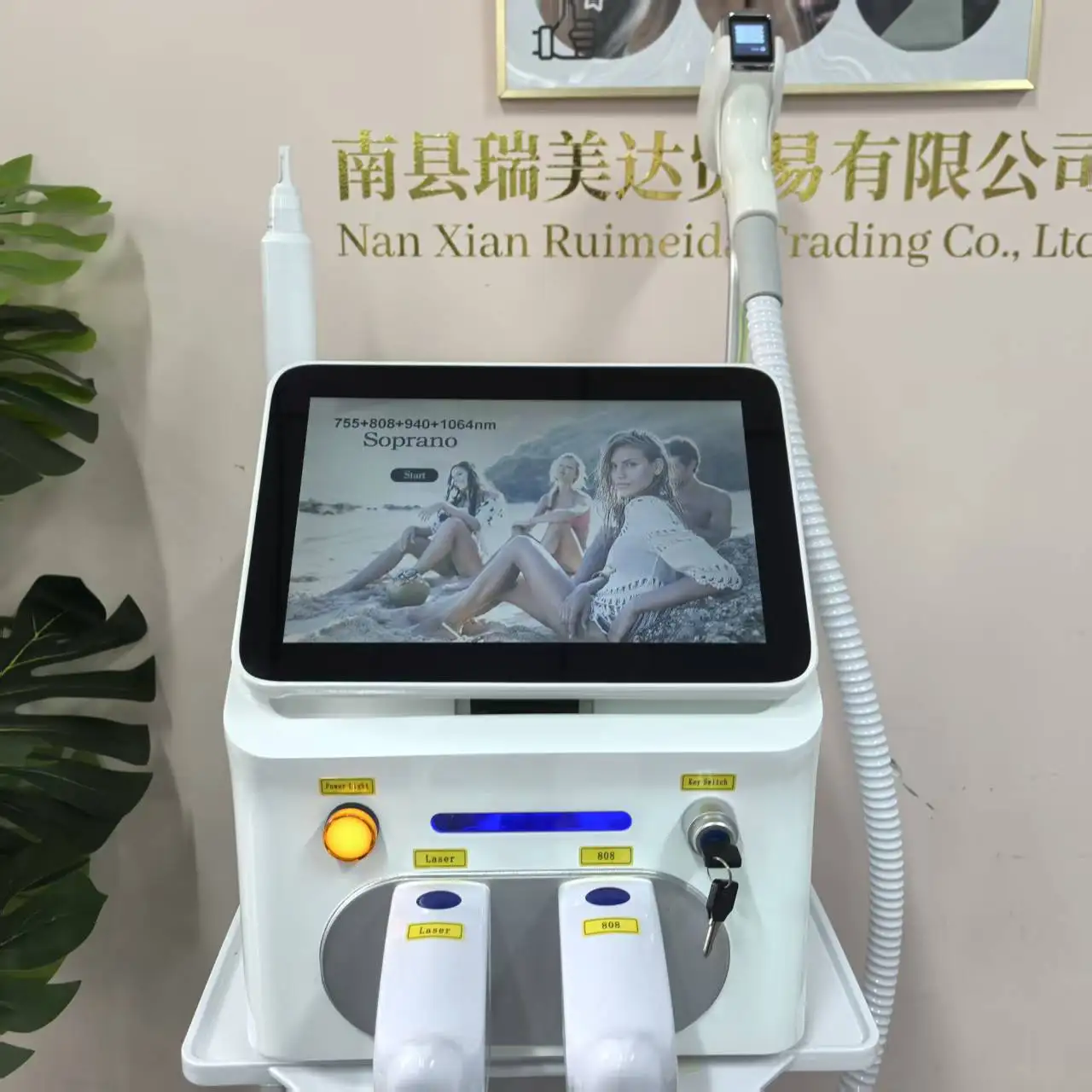 

Professional 4 Wave 2 IN 1 FAC 5000W 808 Diode Laser Permanent Painless Hair Removal Picosecond Laser Tattoo Removal Machine