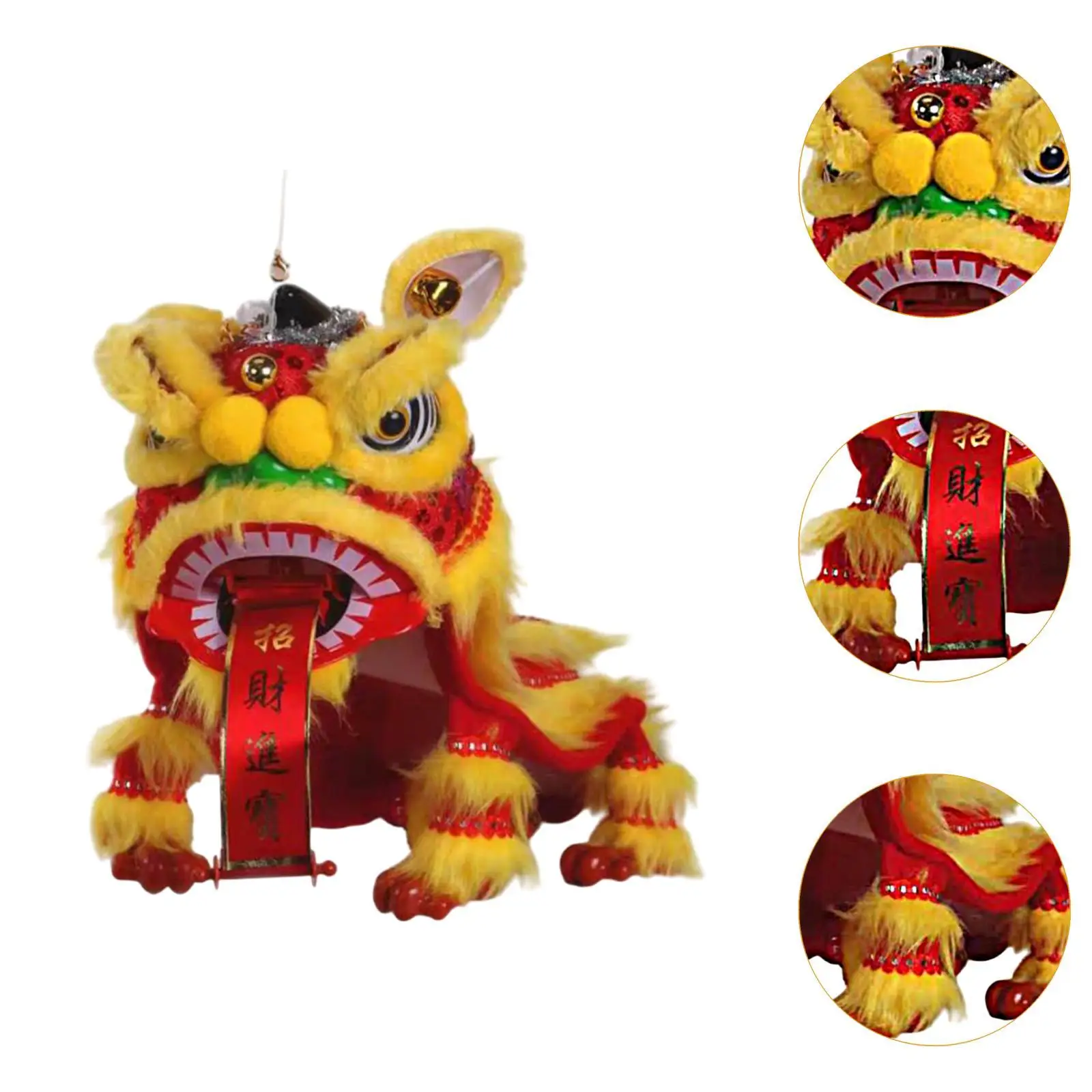 จีน Marionette Lion ของเล่น 2025 Handmade String Lion Dance Puppet Party