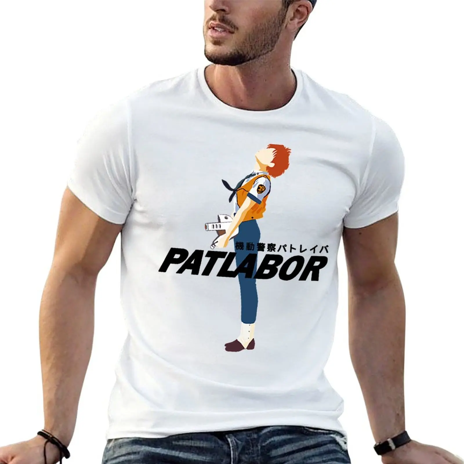

t for summer shirts t man T-Shirt cotton Patlabor shirt man