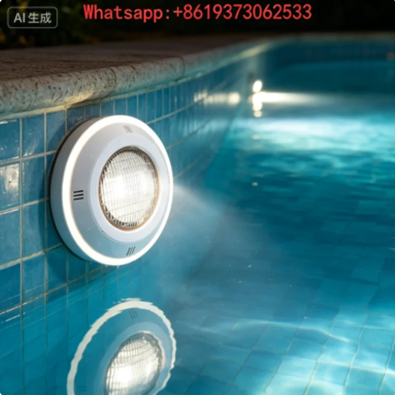 

Настенные светильники для бассейна, светодиодные подводные светильники, разноцветные подводные светильники для бассейна