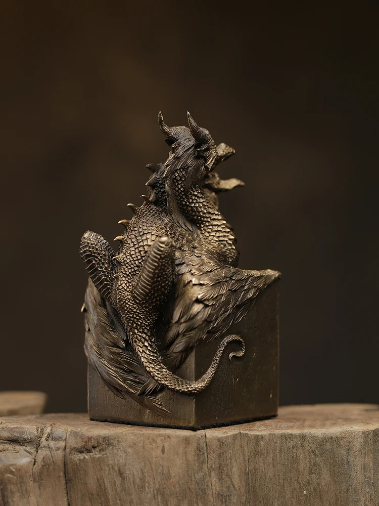 figurine-de-sceau-de-dragon-a-double-tete-en-bronze-moule-design-original-par-manna-artist-de-chine-serie-de-sceaux-originaux-a-collectionner
