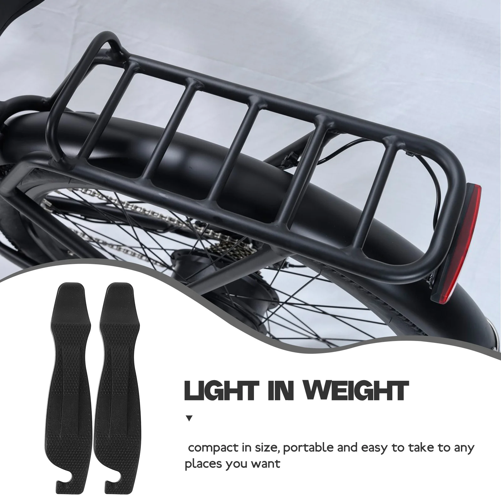 3Pcs Bike Tire Lever High Hardness Anti-Skid Handle Multipurpose Cycling Repair Tools Lightweight Compact Tire Remover