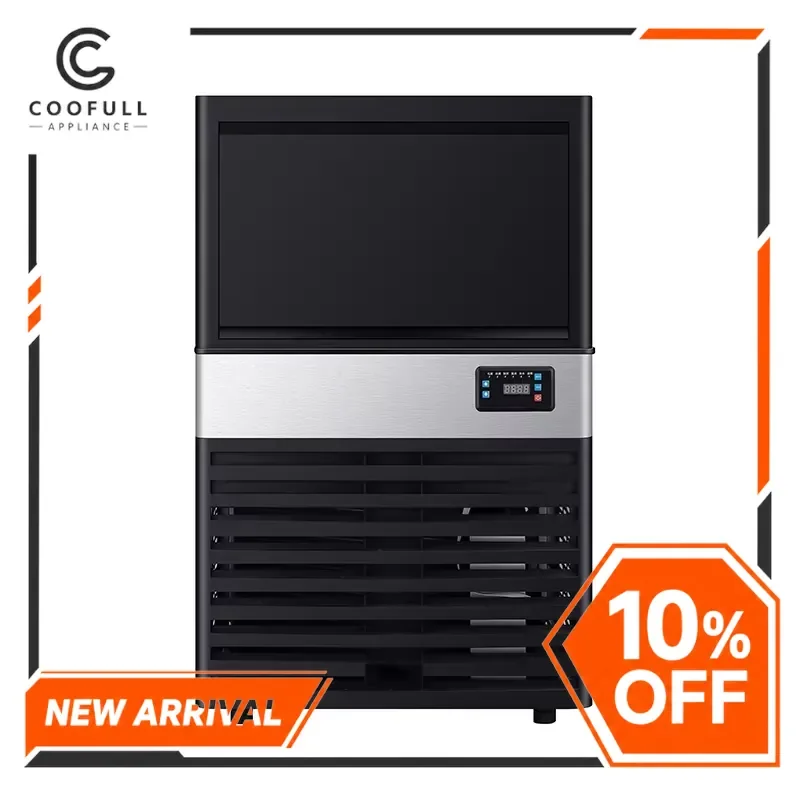 Commercial Electric Cube Ice Maker Machine Countertop Ice Maker for Home Bar Restaurant High Quality Professional Ice Machine