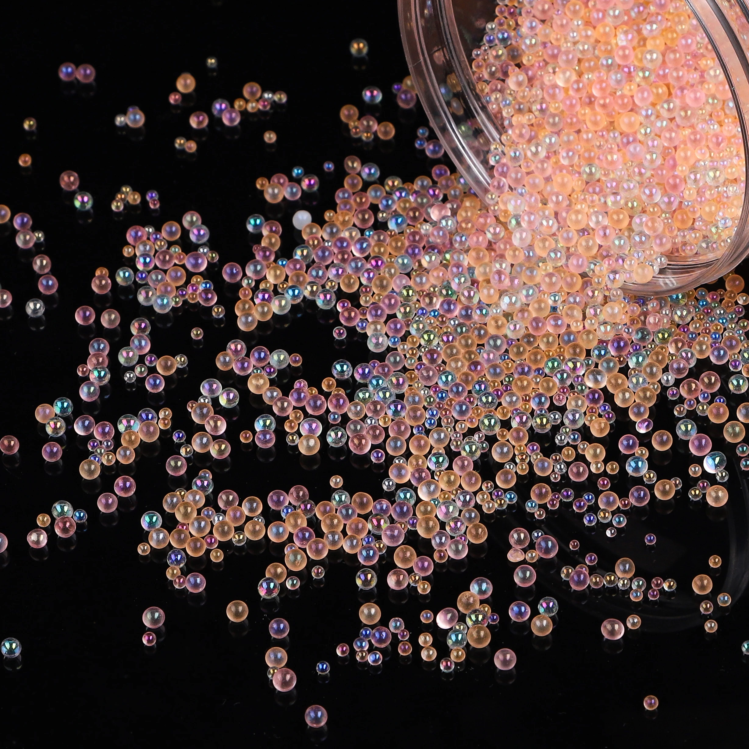 Mini Bubble Ball Beads, 10-20g for DIY Crafting