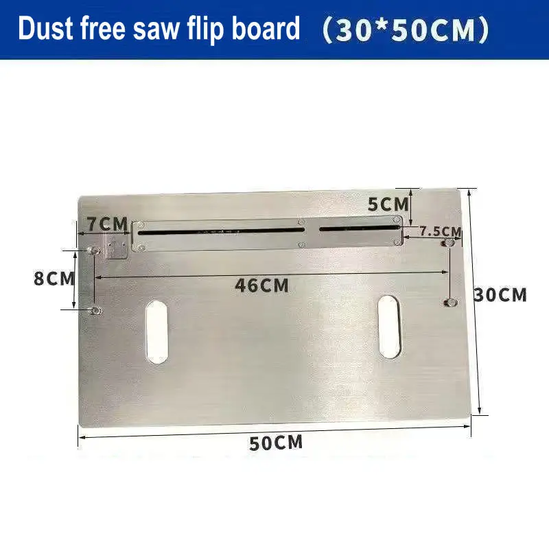 

Специальная установочная панель для пилы без пыли, 30*50 см, специальные аксессуары для деревообрабатывающего верстака и пильного стола