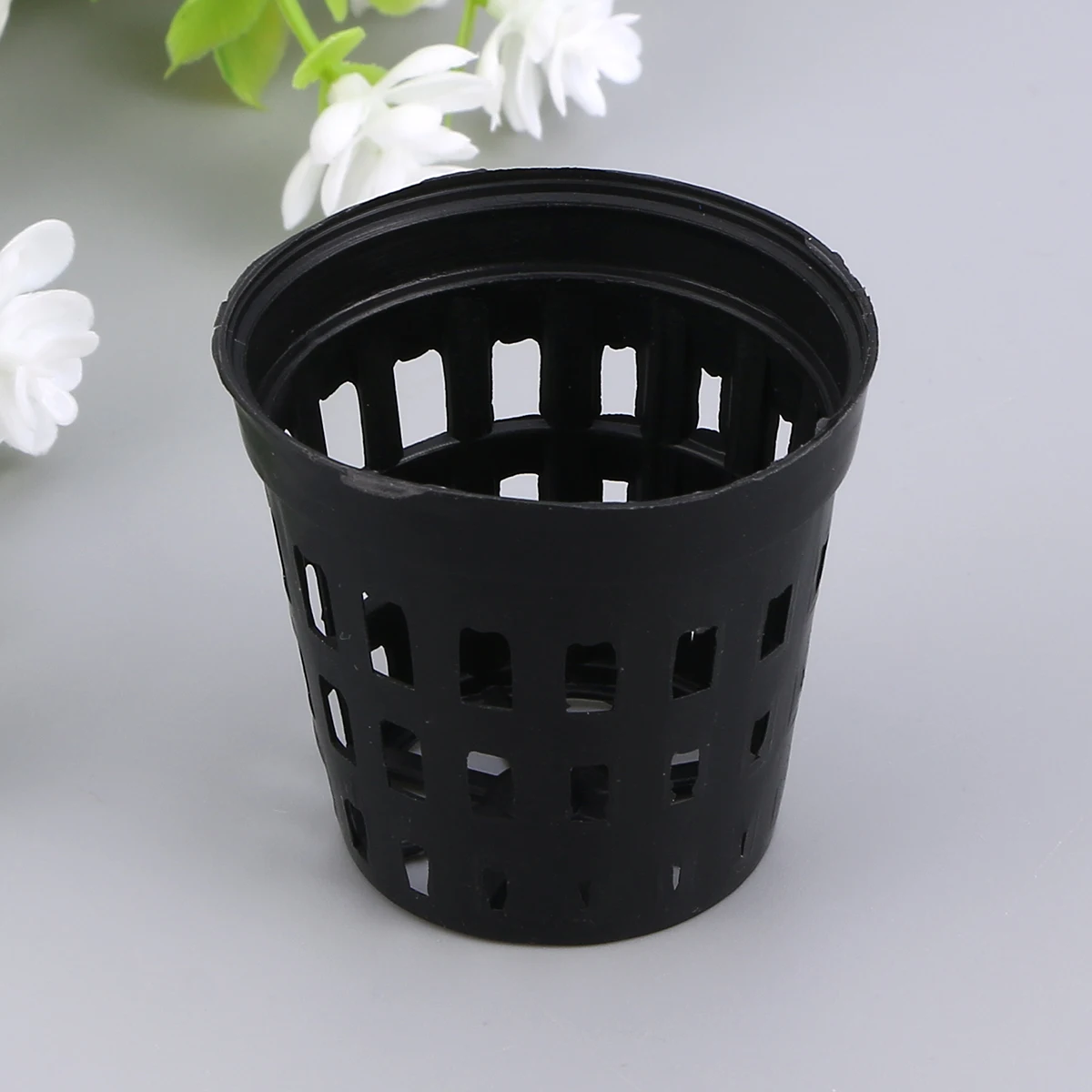 

10 Pcs Baskets Aquarium Plant Holder Aquatic Plants Fish Tank Flower Pot Planting Black